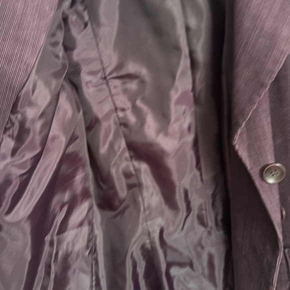 Halogen purple corduroy blazer, size small. - Picture 5 of 7